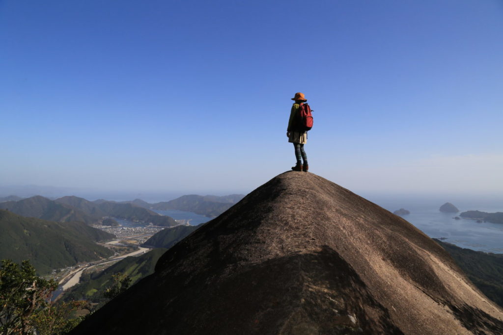 便石山象の背からの眺望